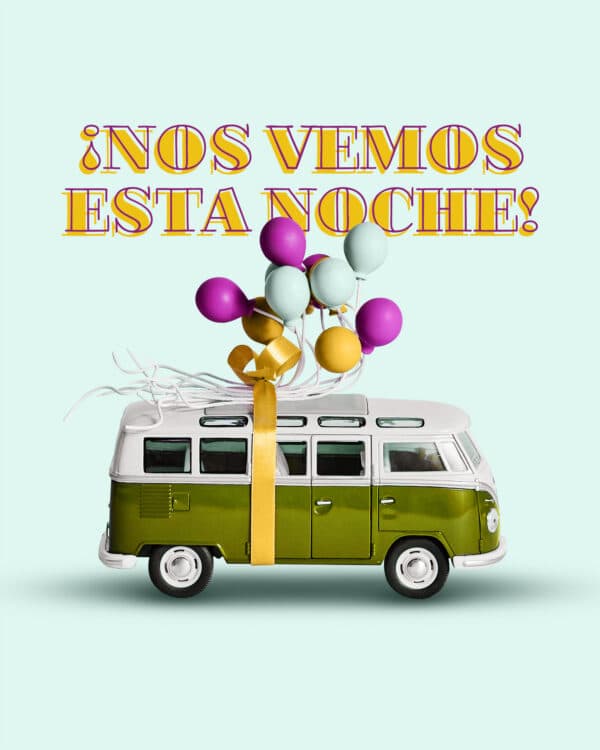 ¡Nos vemos esta noche!