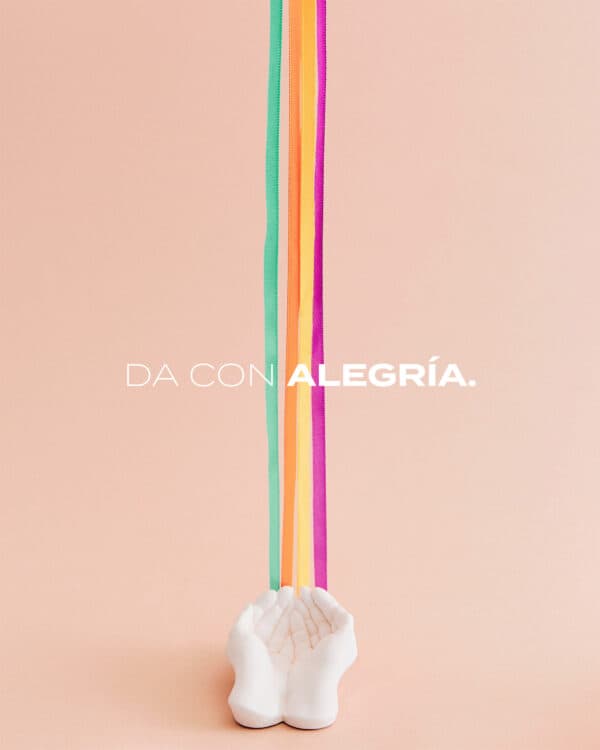 Da con alegría.