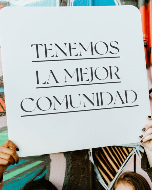 Tenemos la mejor comunidad