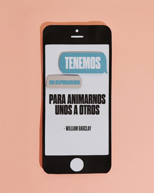Tenemos una responsabilidad para animarnos unos a otros. - William Barclay