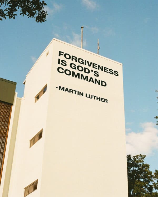 Forgiveness is God's command. - Martin Luther