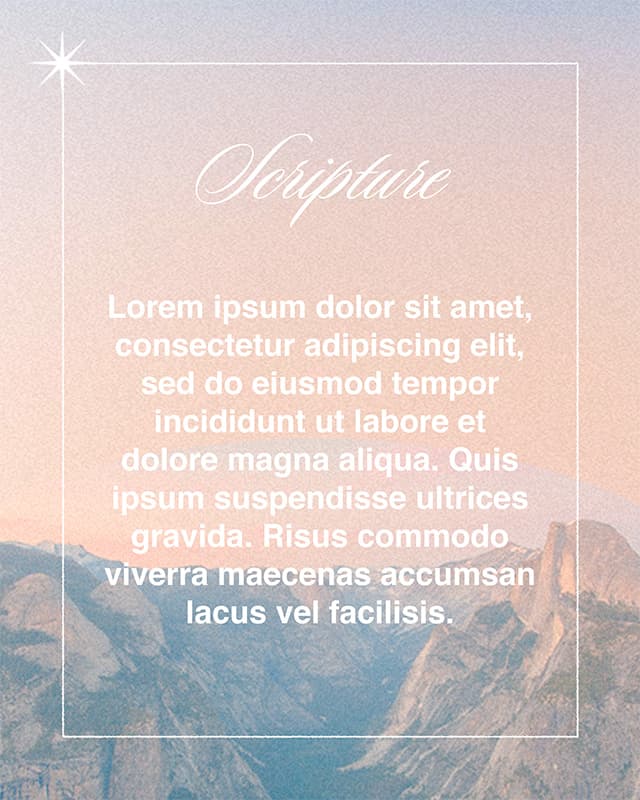 Scripture Posts