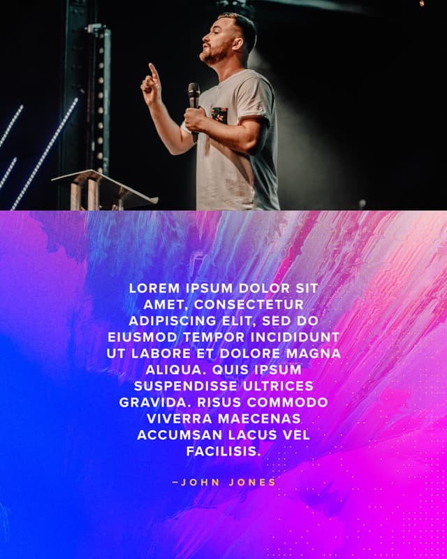 Speaker Quote Posts