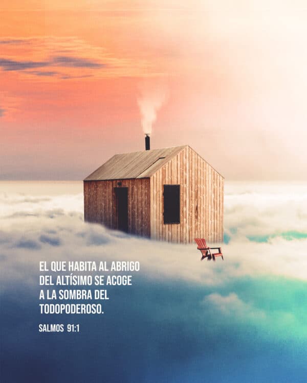 El que habita al abrigo del Altísimo se acoge a la sombra del Todopoderoso. - Salmos 91:1