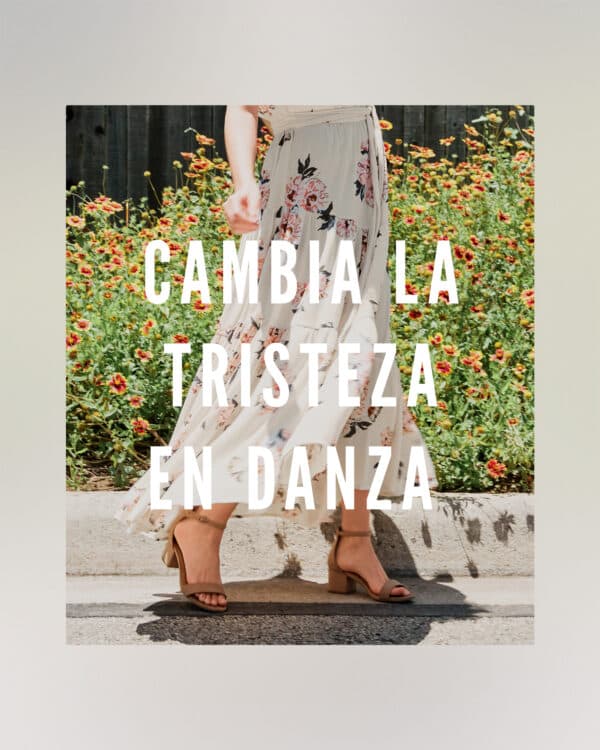 Cambia la tristeza en danza