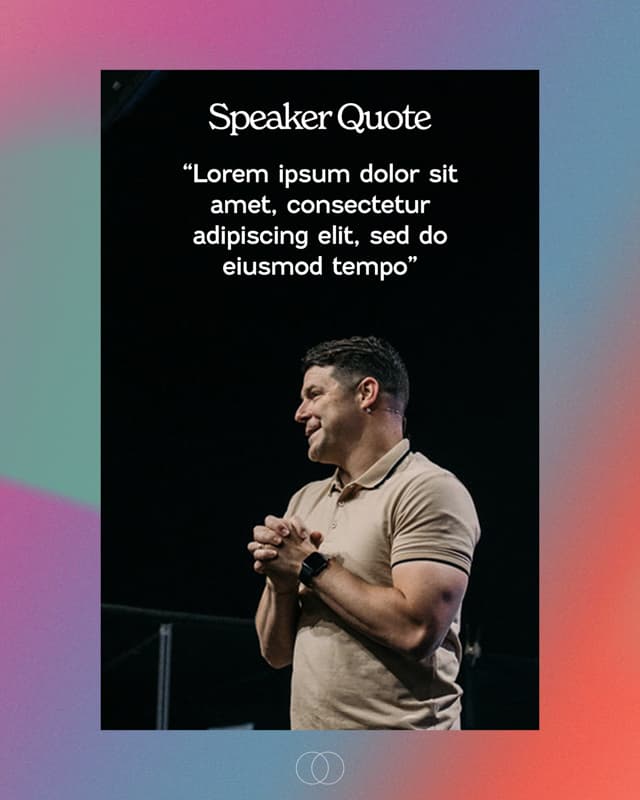 Speaker Quote Posts