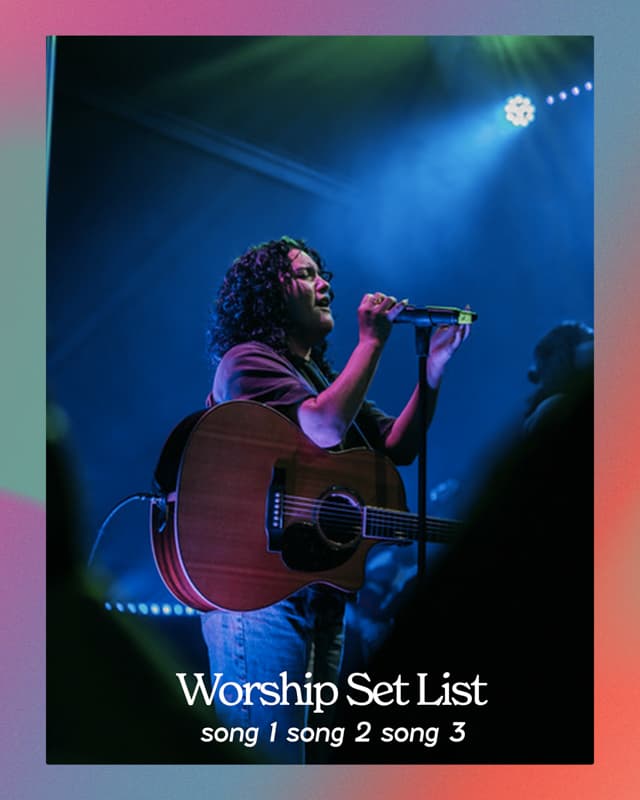 Worship Set Posts