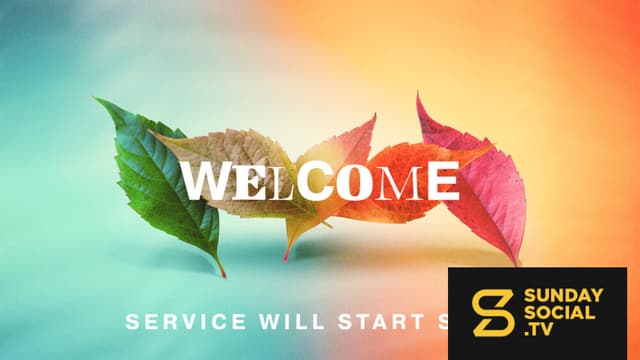 Transition | Slides, Welcome