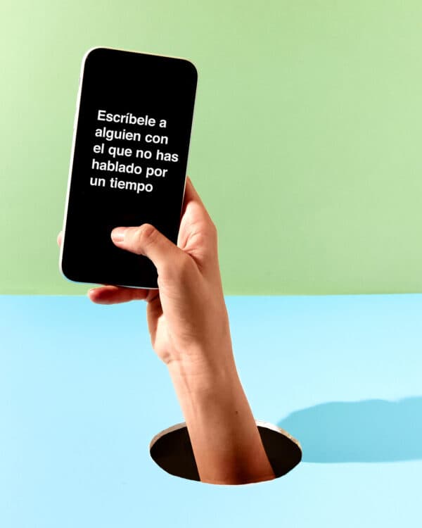 Escríbele a alguien con el que no has hablado por un tiempo