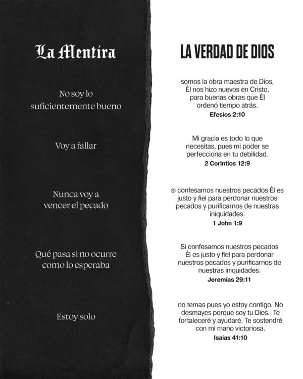 La mentira | La verdad de Dios