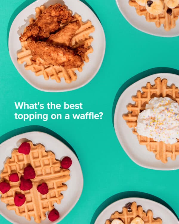 What's the best topping on a waffle?