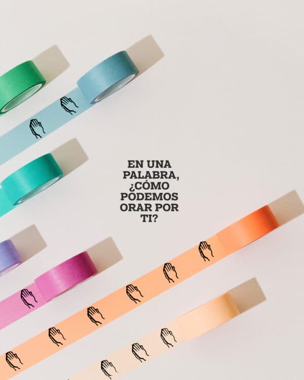 En una palabra, ¿cómo podemos orar por ti?