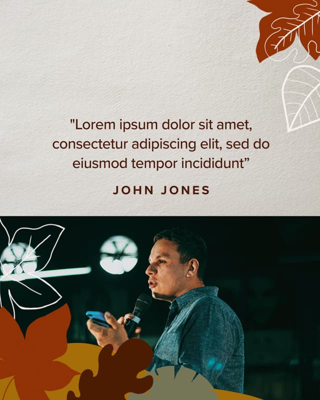 Speaker Quote Posts