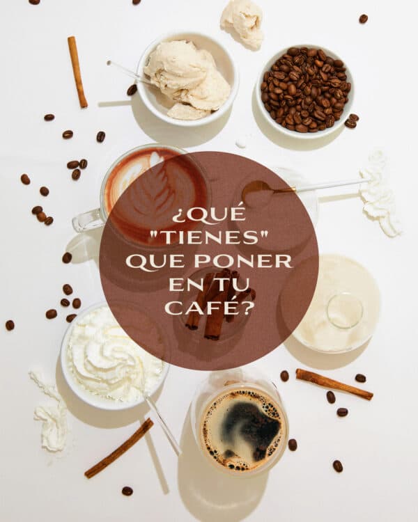 ¿Qué "tienes" que poner en tu café?