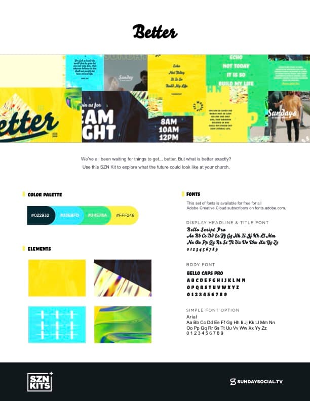 Style Guide preview
