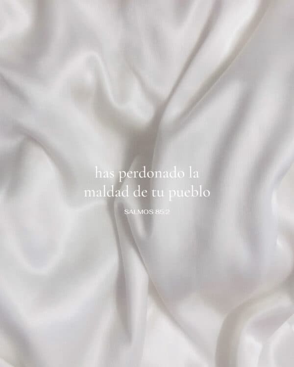 Has perdonado la maldad de tu pueblo. - Salmos 85:2