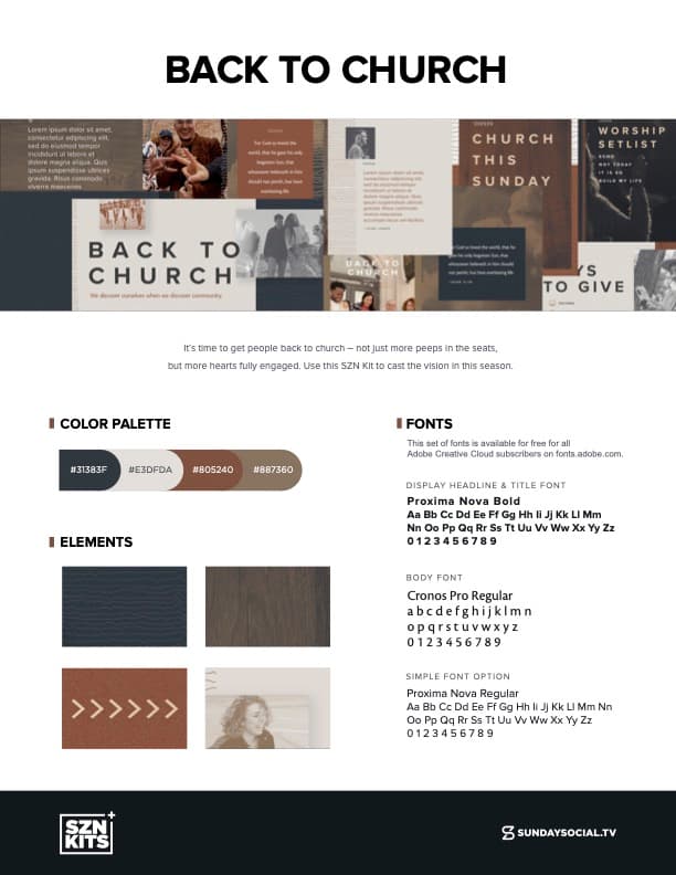 Style Guide preview