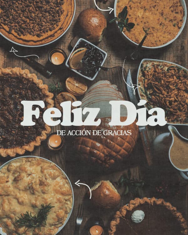 Feliz Día de Acción de Gracias