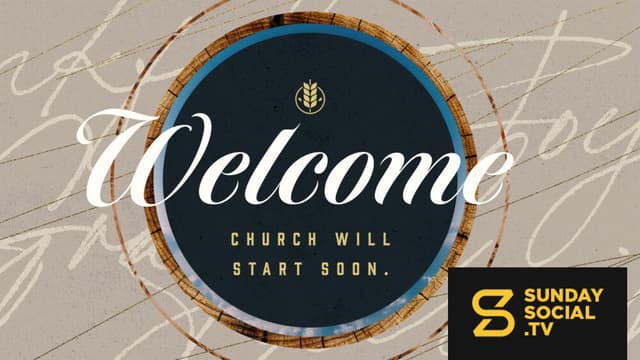 Blessed | Slides, Welcome