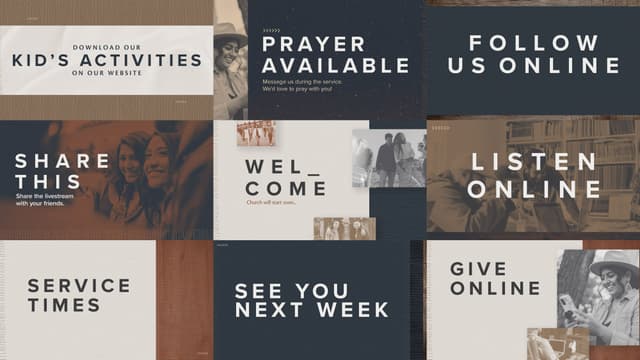 Back to Church | Slides