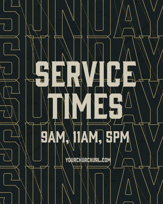 Service Time Posts