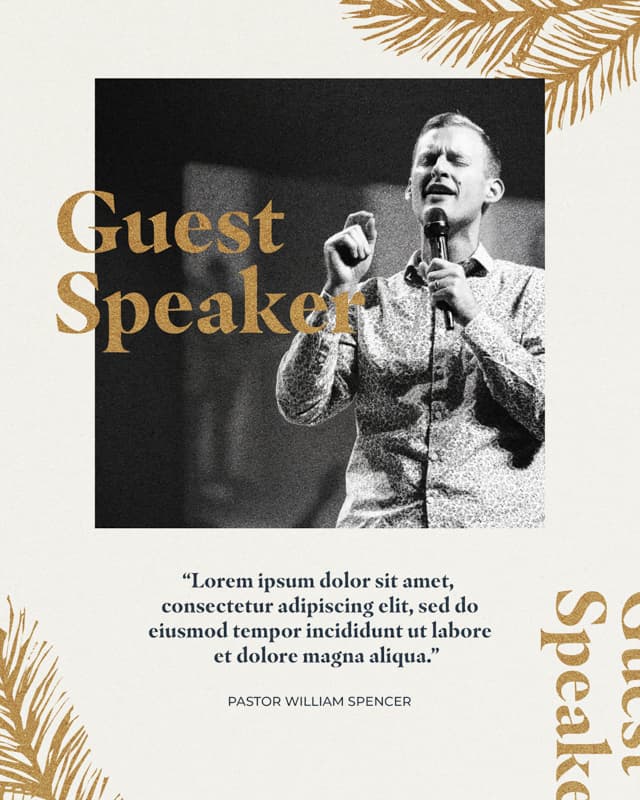 Speaker Quote Posts