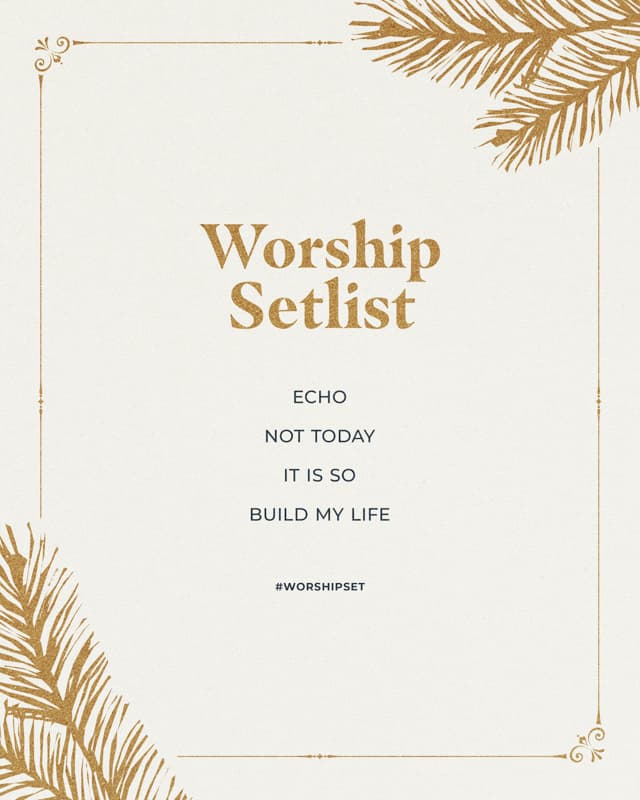 Worship Set Posts