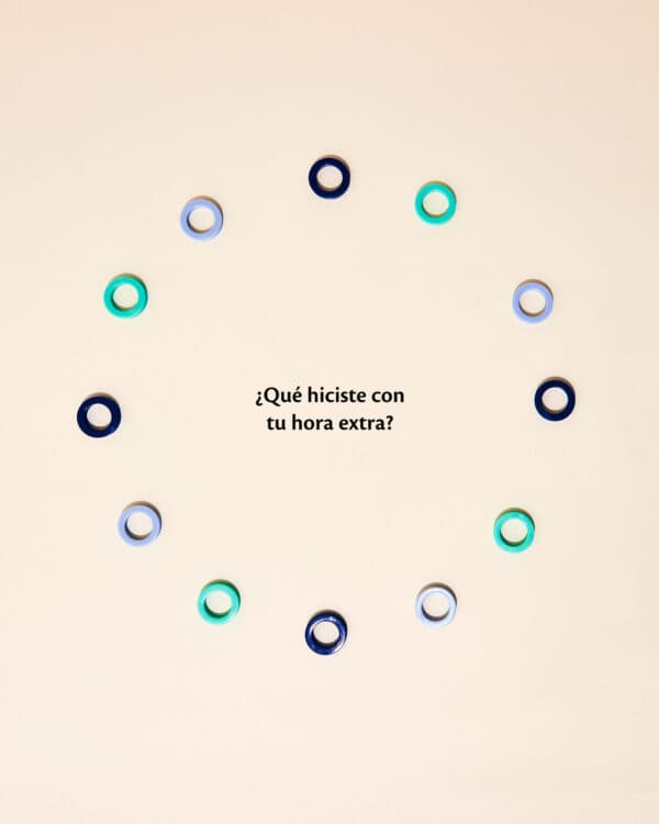 ¿Qué hiciste con tu hora extra?