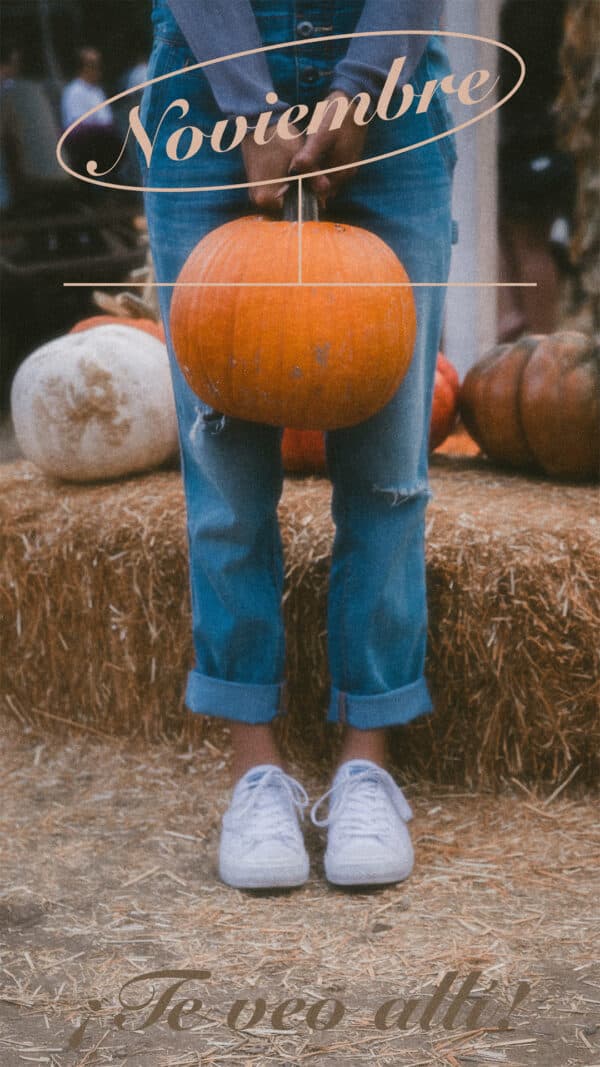 Noviembre. ¡Te veo allí!