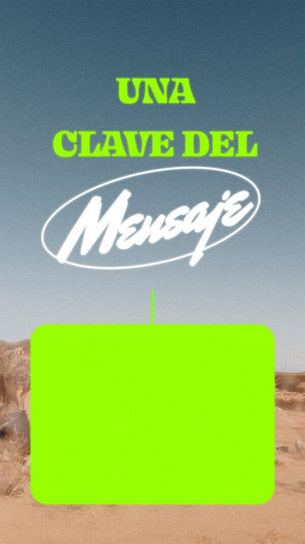 Una clave del mensaje: