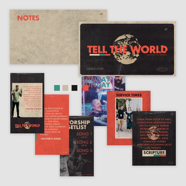 Tell the World | SZN Kit