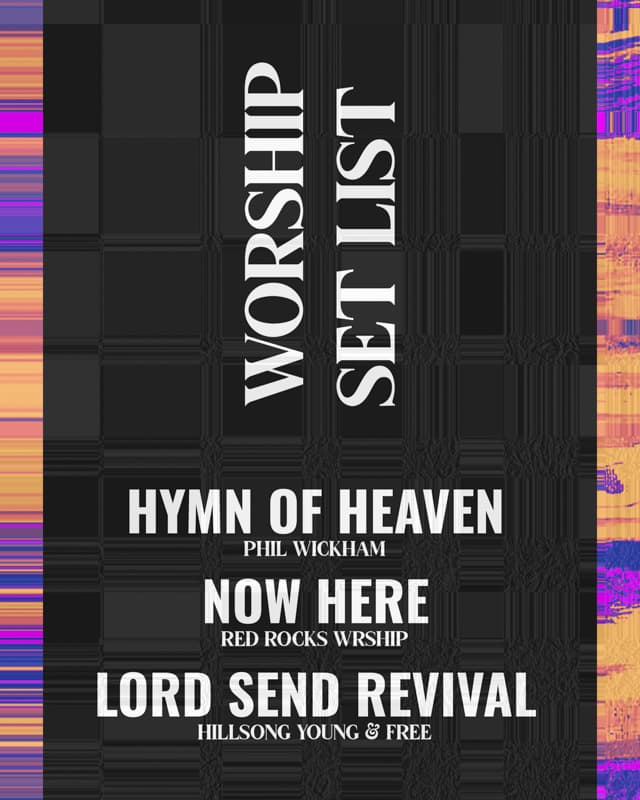 Worship Set Posts