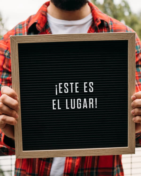¡Este es el lugar!