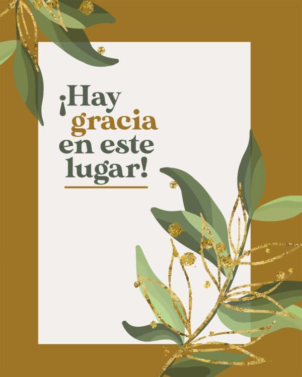 ¡Hay gracia en este lugar!
