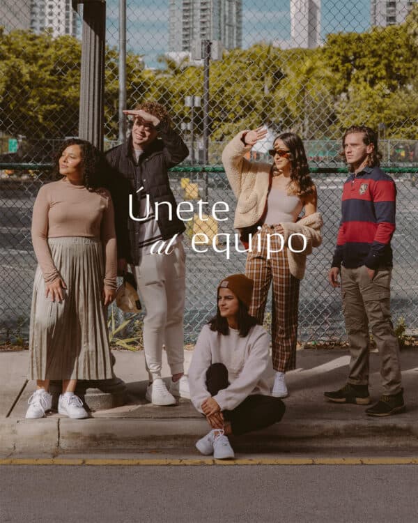 Únete al equipo
