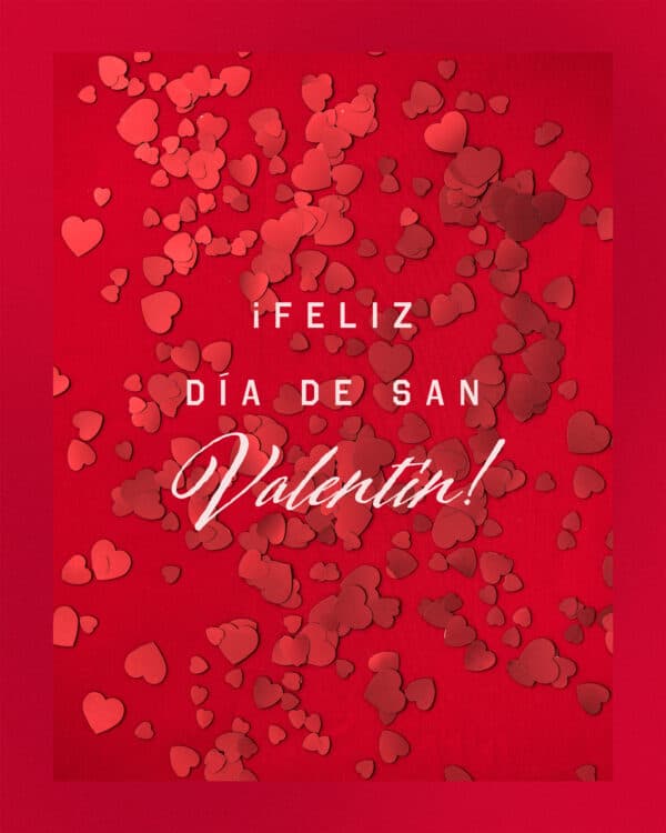 ¡Feliz Día de San Valentín!