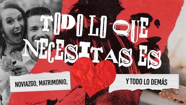 Todo lo que Necesitas es Amor: Noviazgo, Matrimonio, y Todo lo demás