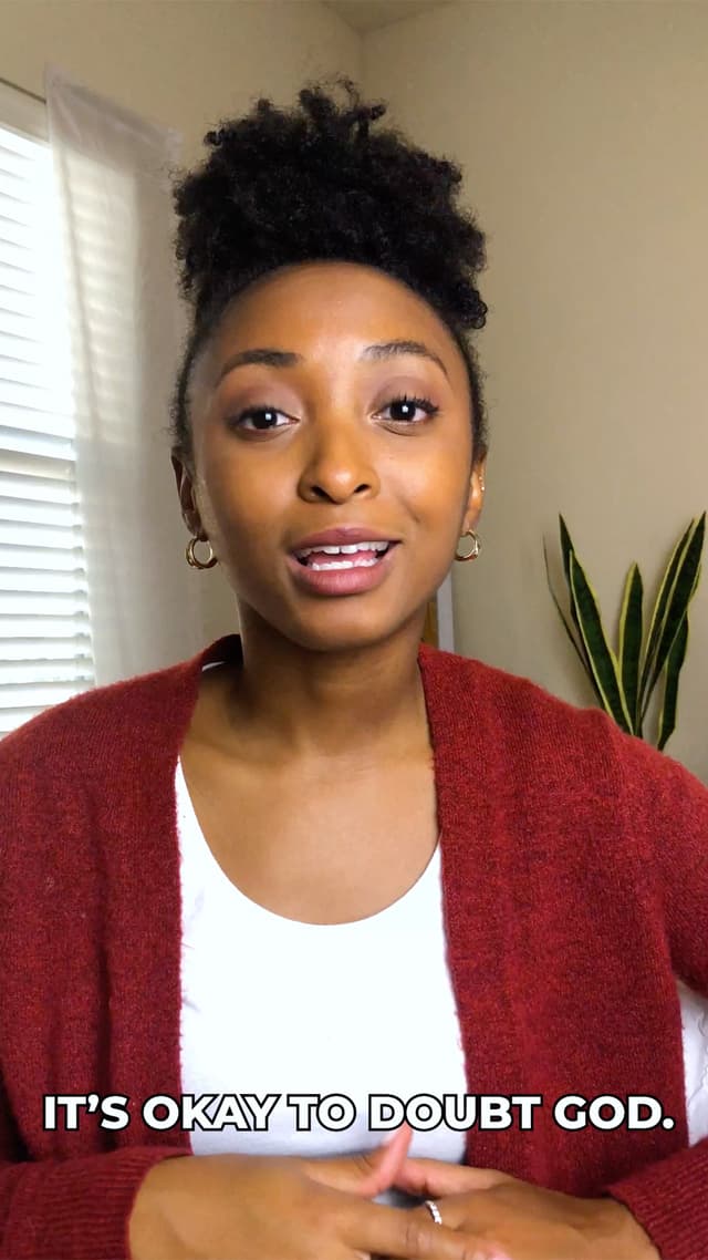 It's Okay to Doubt God