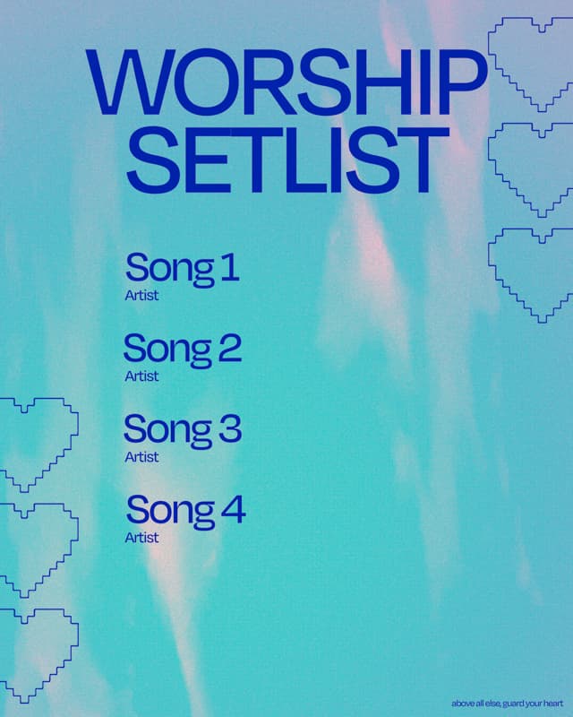 Worship Set Posts