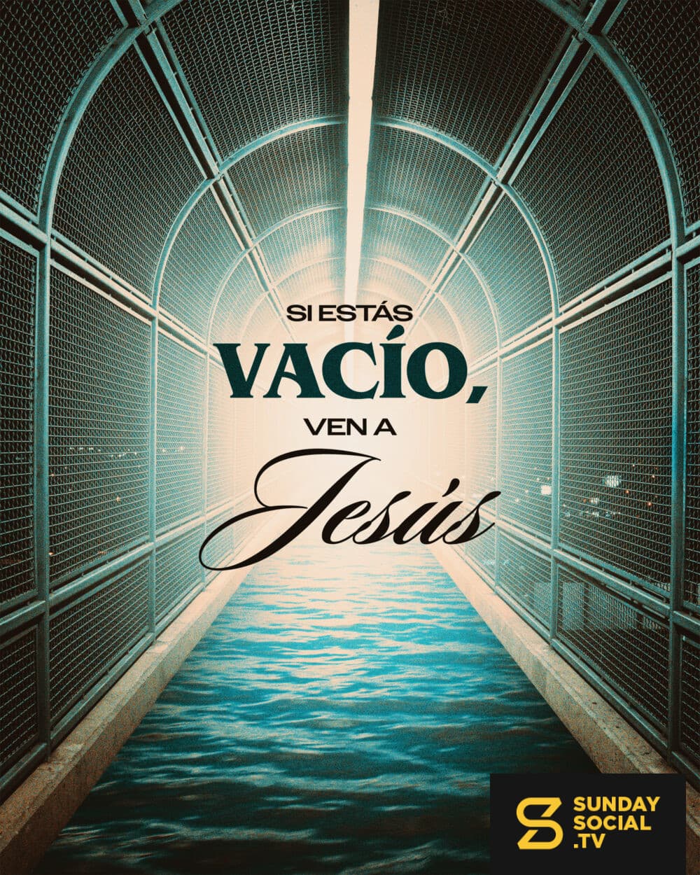 Si estás vacío, ven a Jesús