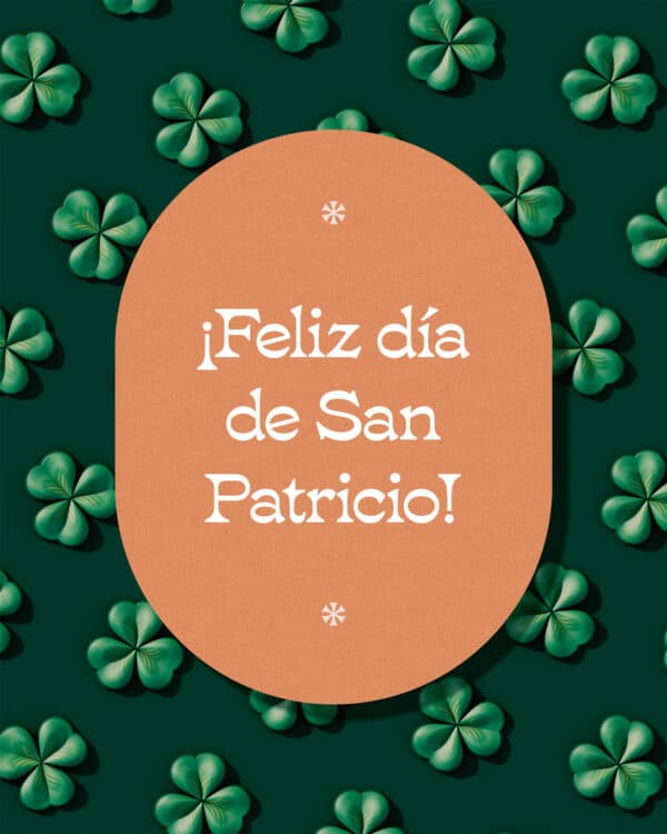 ¡Feliz día de San Patricio!