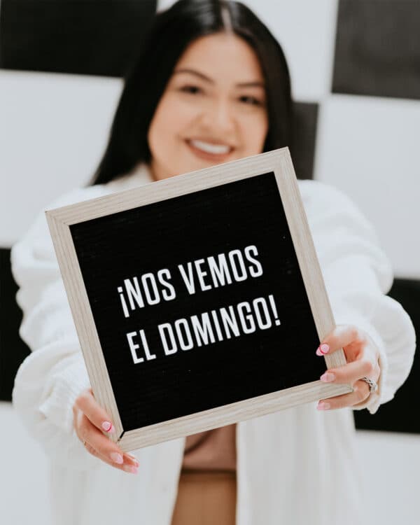 ¡Nos vemos el Domingo!