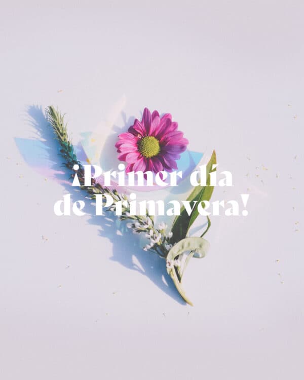 ¡Primer día de Primavera!