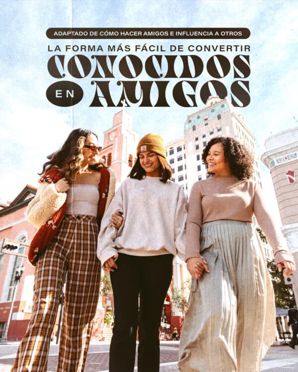 La forma más fácil de convertir conocidos en amigos.