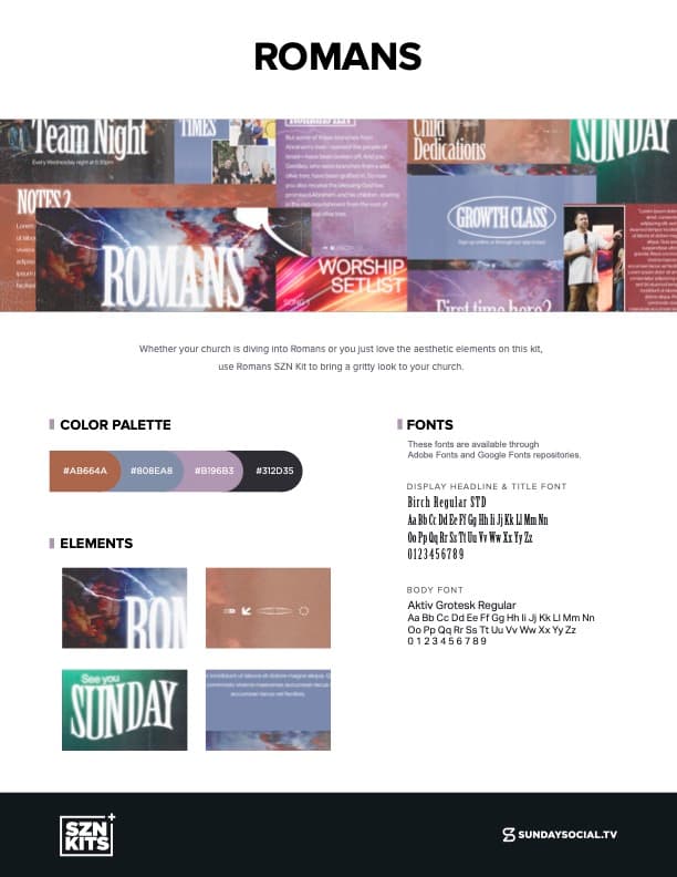 Style Guide preview