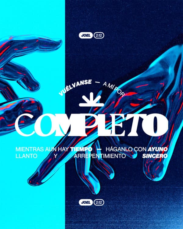 Vuélvanse a mí por completo, mientras aun hay tiempo. Háganlo con ayuno, llanto y arrepentimiento sincero. - Joel 2:12