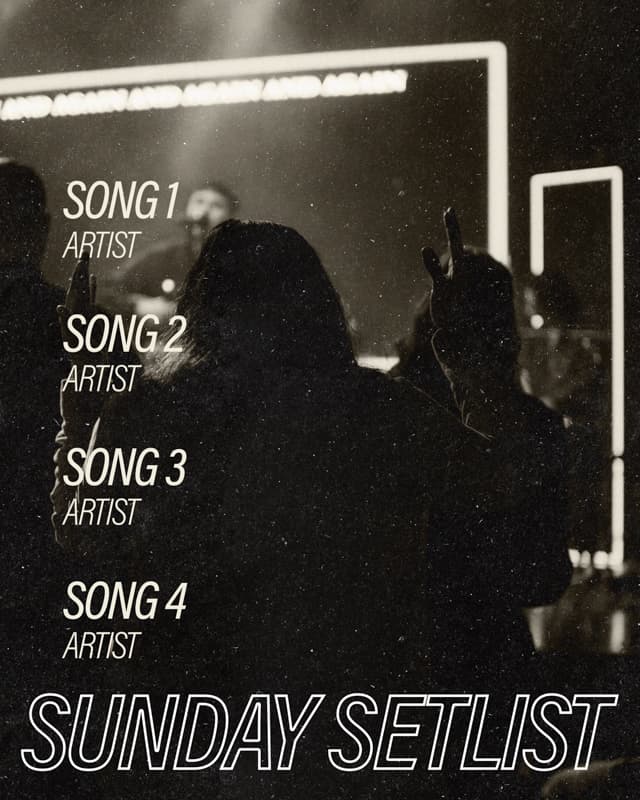 Worship Set Posts