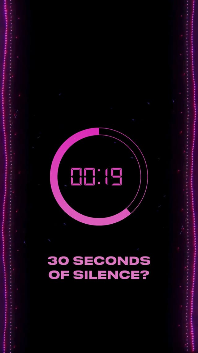 30 Seconds of Silence?