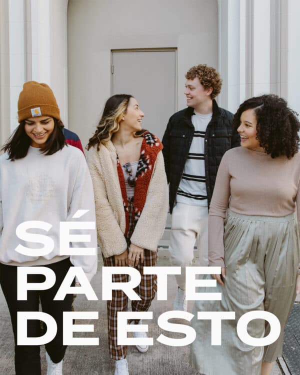 Sé parte de esto.