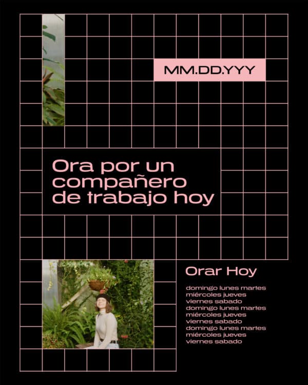 Ora por un compañero de trabajo hoy